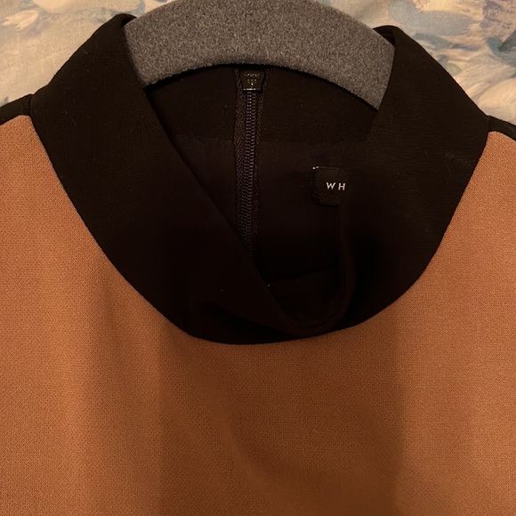 White House black market tan and black dress - Picture 4 of 5